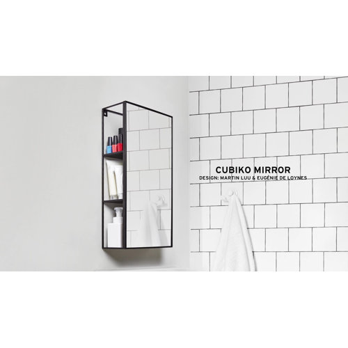 Umbra Cubiko Modern and Contemporary Bathroom / Vanity Mirror & Reviews